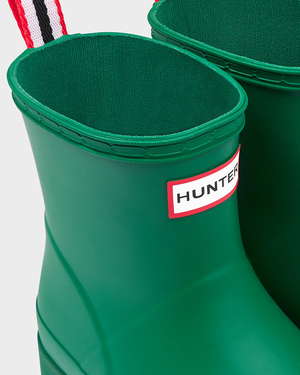  Hunter original play short wellington boots : hyper green