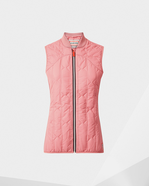  Hunter women's original midlayer gilet : pink