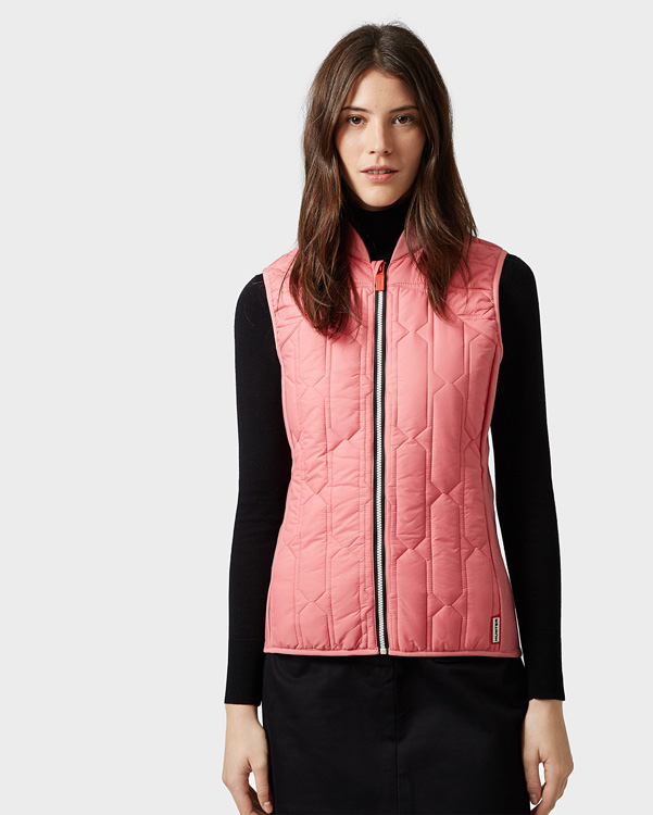  Hunter women's original midlayer gilet : pink