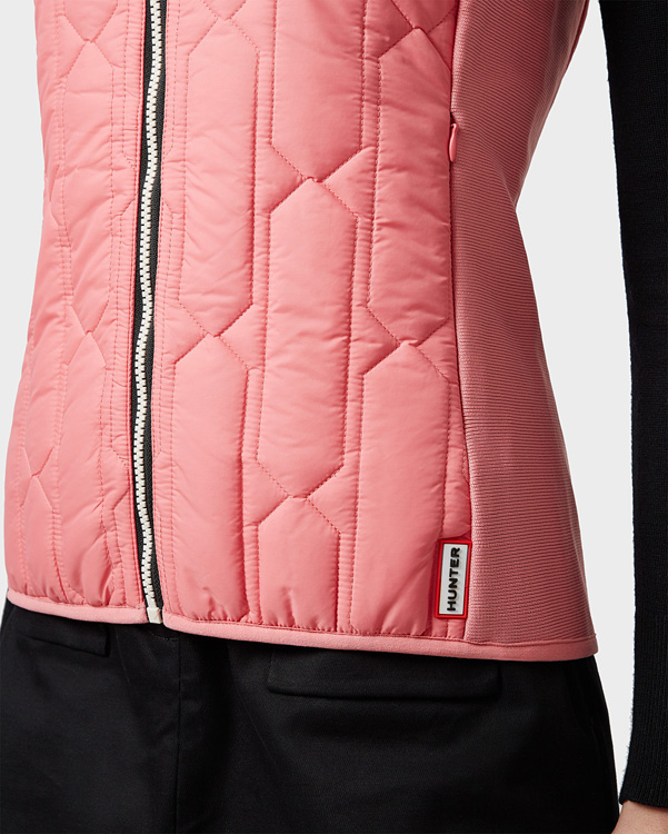  Hunter women's original midlayer gilet : pink