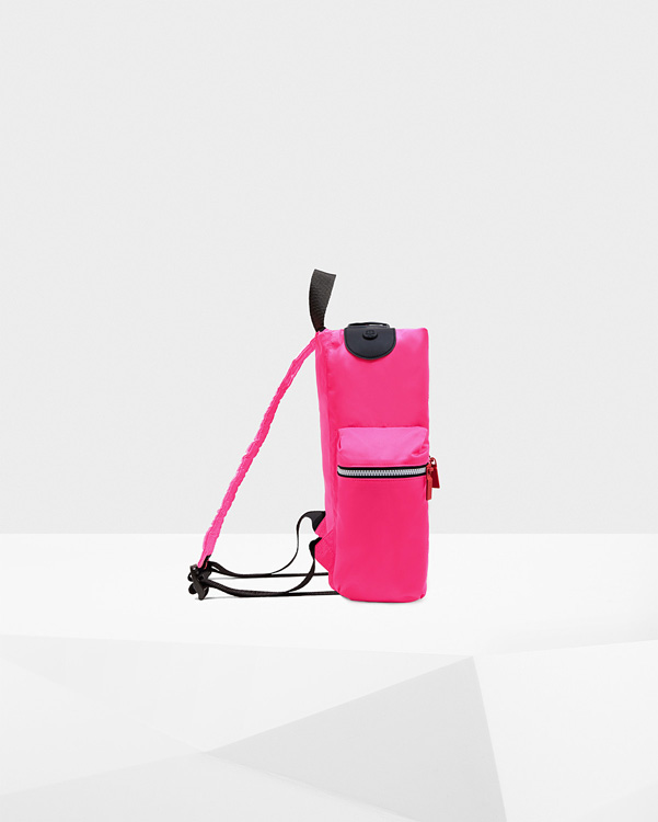  Hunter original mini top clip backpack - nylon : bright pink