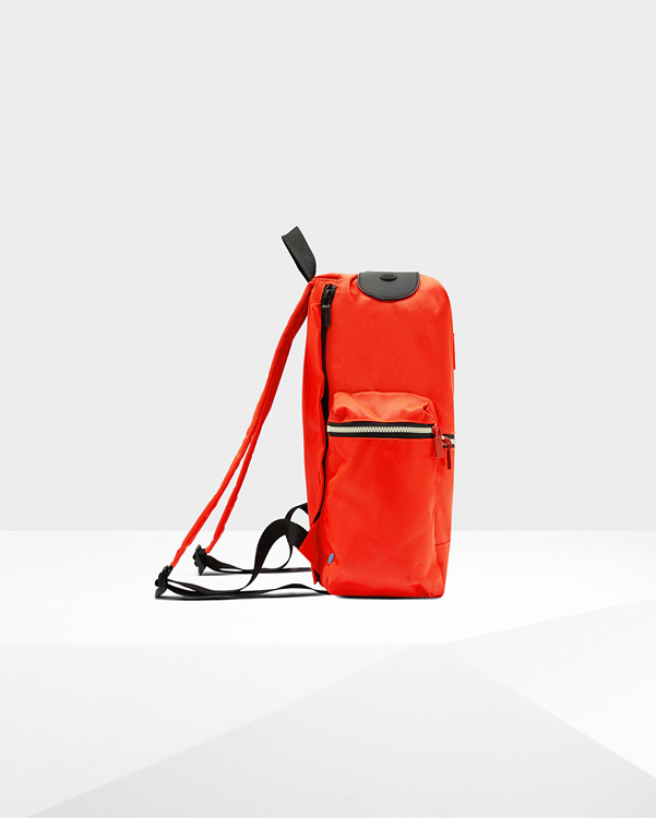  Hunter original top clip backpack - nylon : orange