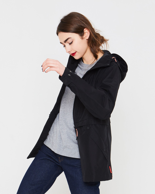  Hunter women's original 3 layer anorak : black