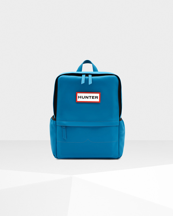  Hunter original rubberised backpack : ocean blue