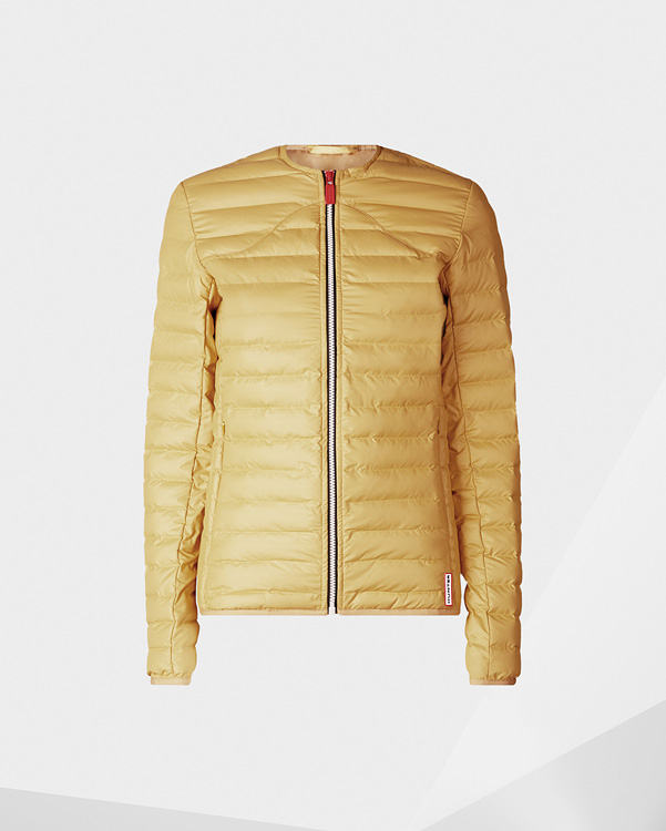  Hunter women's original midlayer jacket : pale yellow