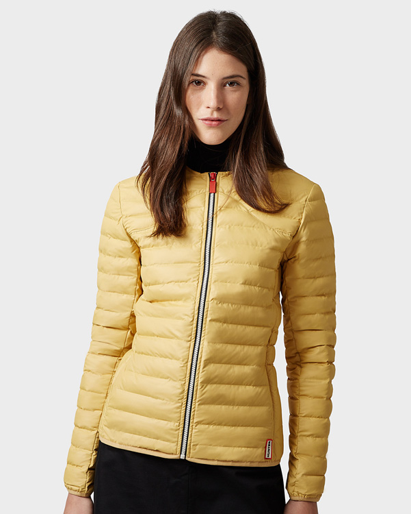  Hunter women's original midlayer jacket : pale yellow