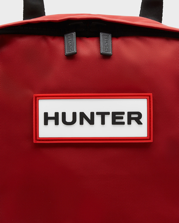  Hunter original nylon backpack : military red