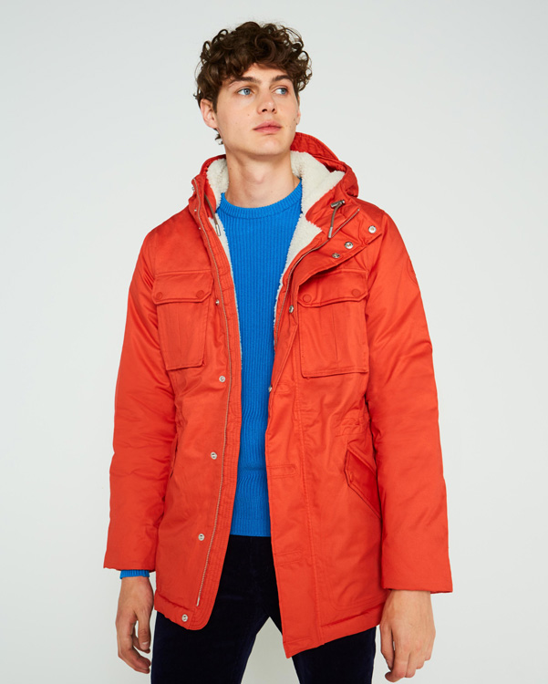  Hunter men's original insulated anorak : orange