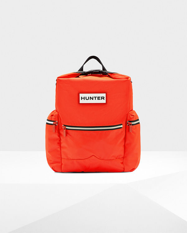  Hunter original top clip backpack - nylon : orange