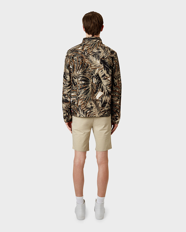  Hunter men's original 3 layer printed jacket : linen green jungle camo