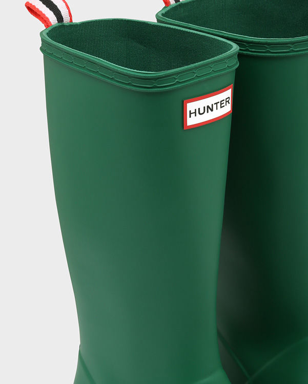  Hunter original play tall wellington boots : hyper green