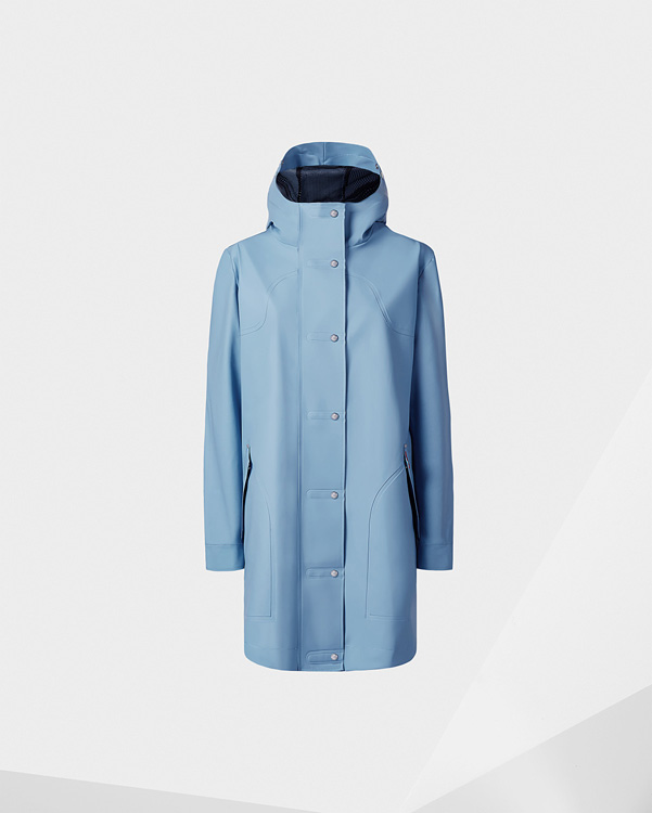  Hunter women's original rubberised hunting coat : pale blue