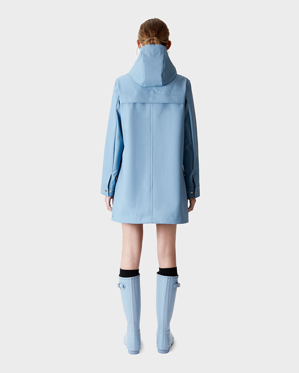  Hunter women's original rubberised hunting coat : pale blue