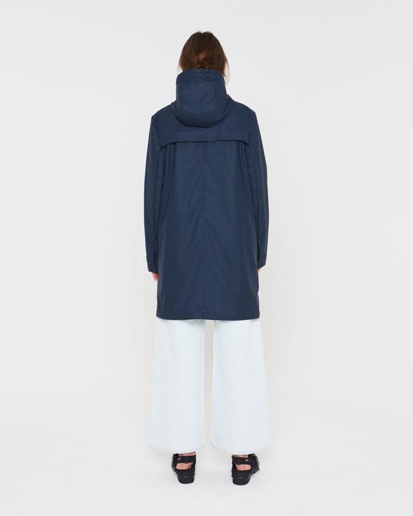  Hunter women's original light rubberised coat : navy