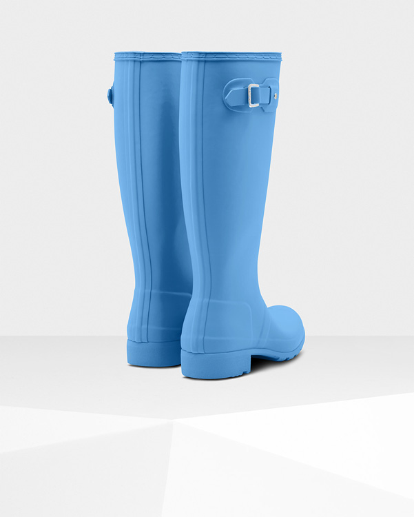  Hunter women's original tour wellington boots : forget me not