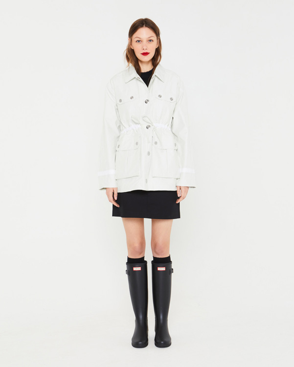  Hunter women's refined garden jacket : off white