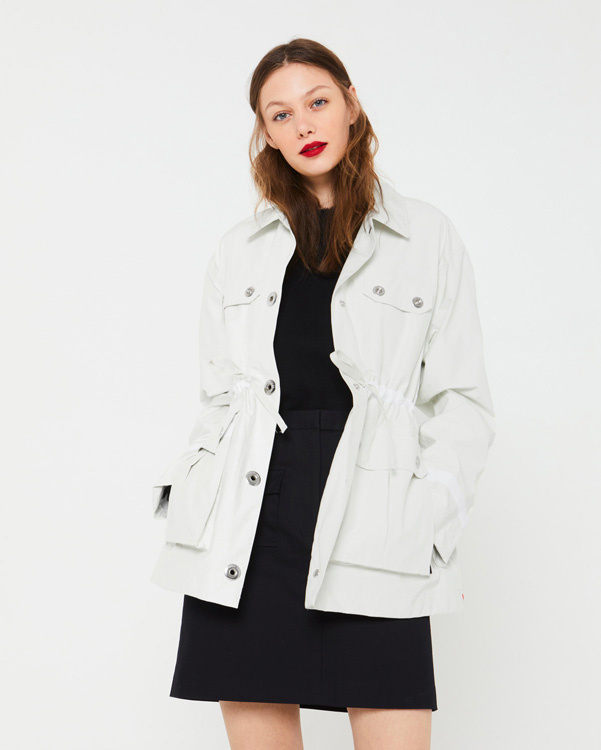  Hunter women's refined garden jacket : off white