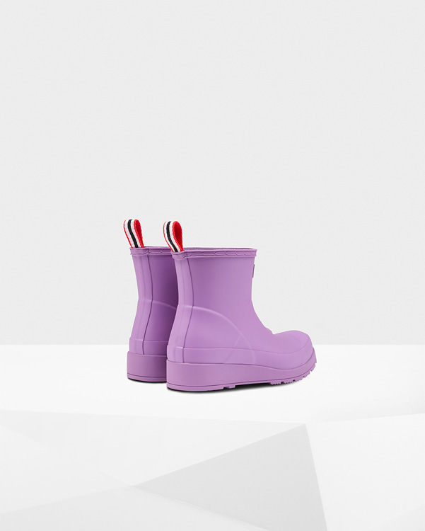  Hunter original play short wellington boots : thistle