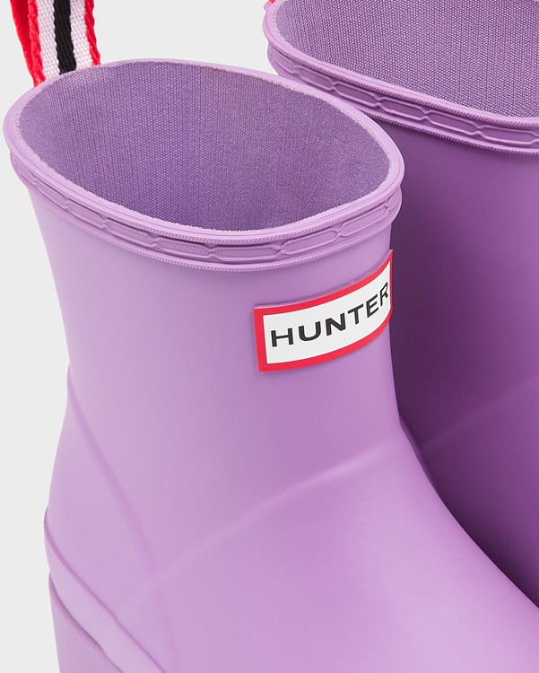  Hunter original play short wellington boots : thistle