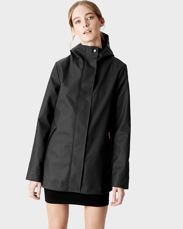  Hunter women's original rubberised smock : black