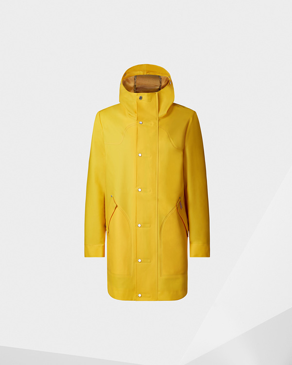  Hunter men's original rubberised hunting coat : yellow