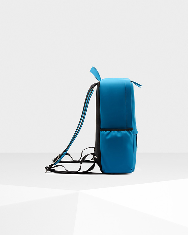  Hunter original rubberised backpack : ocean blue