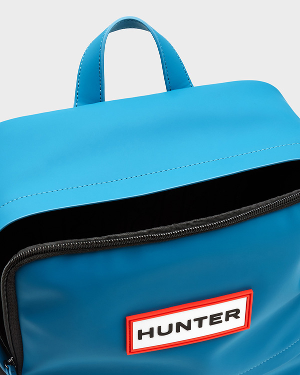  Hunter original rubberised backpack : ocean blue