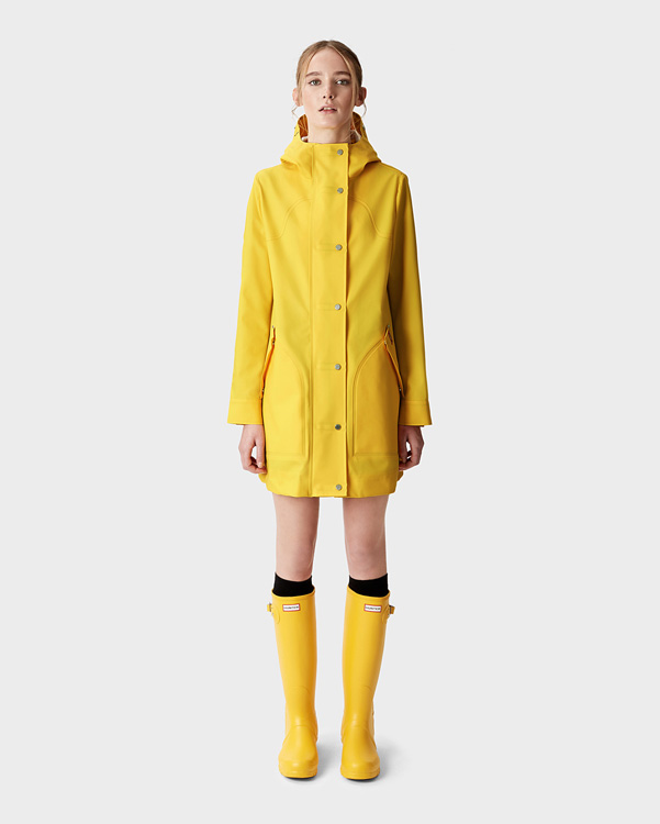  Hunter women's original rubberised hunting coat : yellow