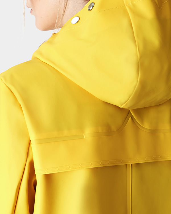  Hunter women's original rubberised hunting coat : yellow