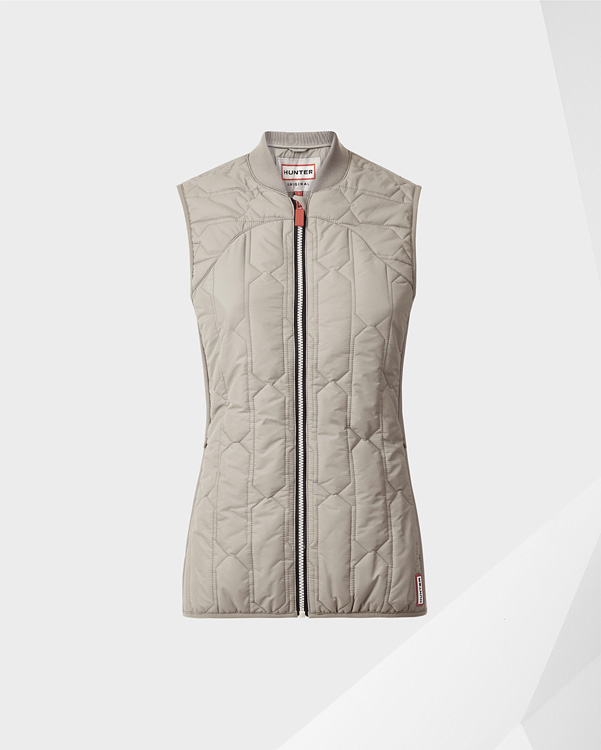  Hunter women's original midlayer gilet : stone