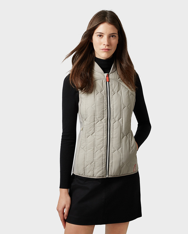  Hunter women's original midlayer gilet : stone