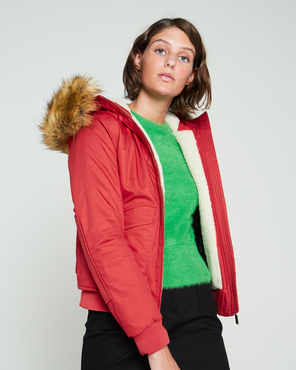  Hunter women's original insulated bomber jacket : flare