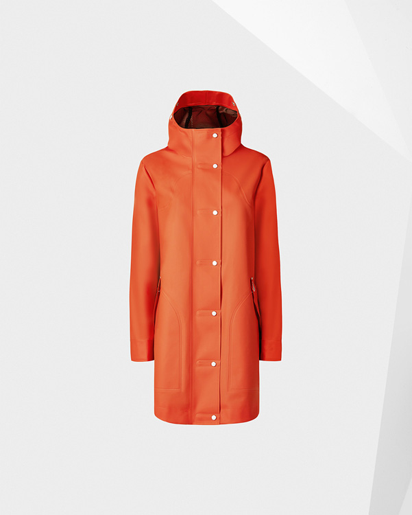  Hunter women's original rubberised hunting coat : orange