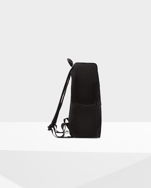  Hunter original nylon large backpack : black