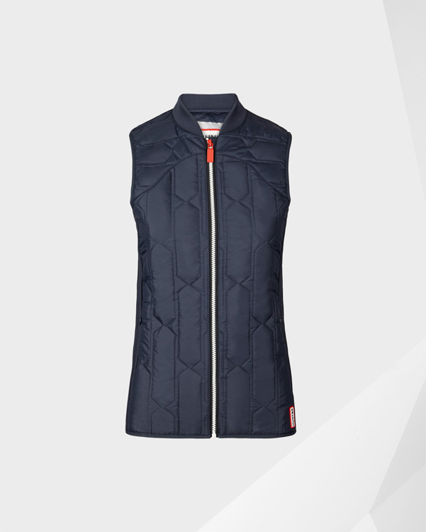  Hunter women's original midlayer gilet : navy