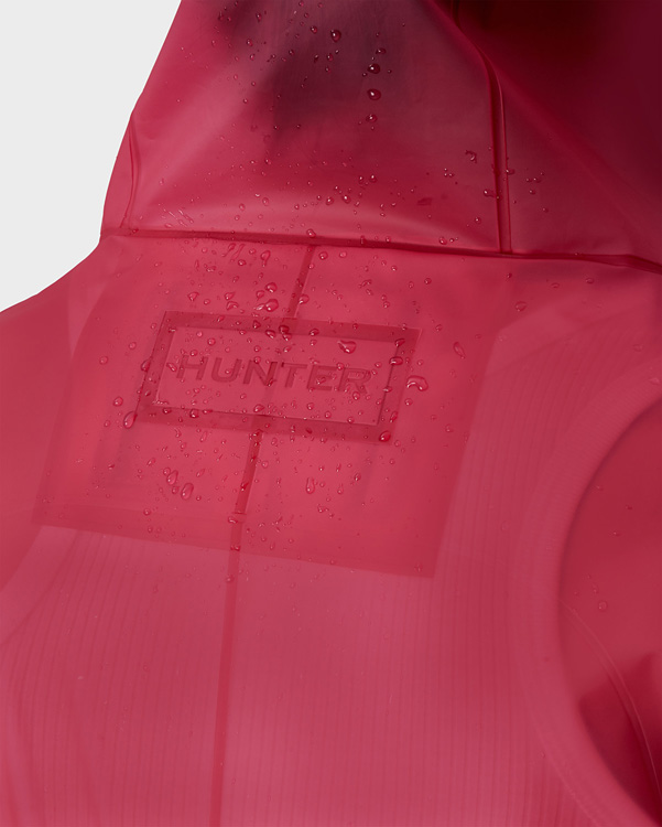  Hunter women's original vinyl smock : bright pink