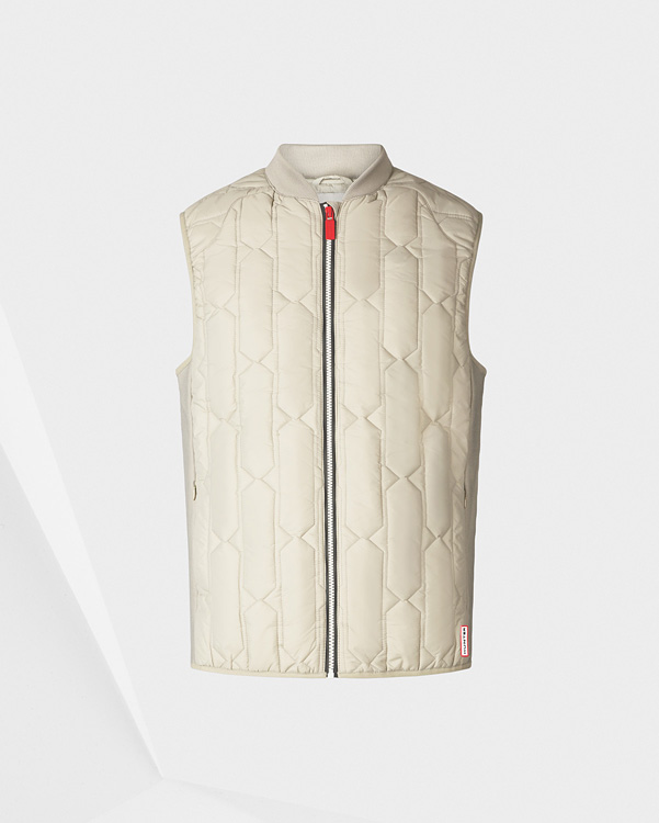  Hunter men's original midlayer gilet : stone