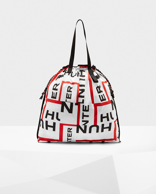  Hunter original exploded logo packable tote : exploded logo