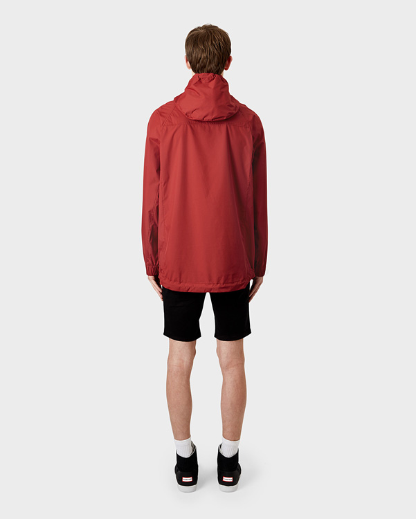  Hunter men's original packable cagoule : sedum red