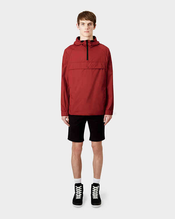  Hunter men's original packable cagoule : sedum red