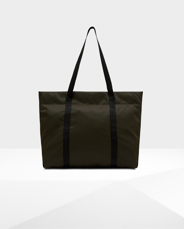  Hunter original nylon tote : dark olive